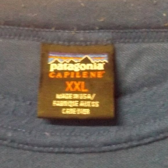 MENS BLUE LONG UNDERWEAR/ UNDER CLOTHING, SIXE 2XL - Picture 2 of 3